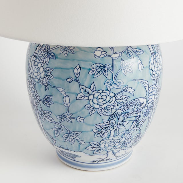 Featuring a handstamped, hand painted chinoiserie pattern on porcelain, this beautifully scaled profile is the perfect...
