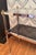 Metal Vintage Hollywood Regency Chrome & Glass Console Table For Sale - Image 7 of 10