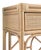 Wood Matthew Izzo Home Gideon Natural Rattan Two Drawer Console For Sale - Image 7 of 10