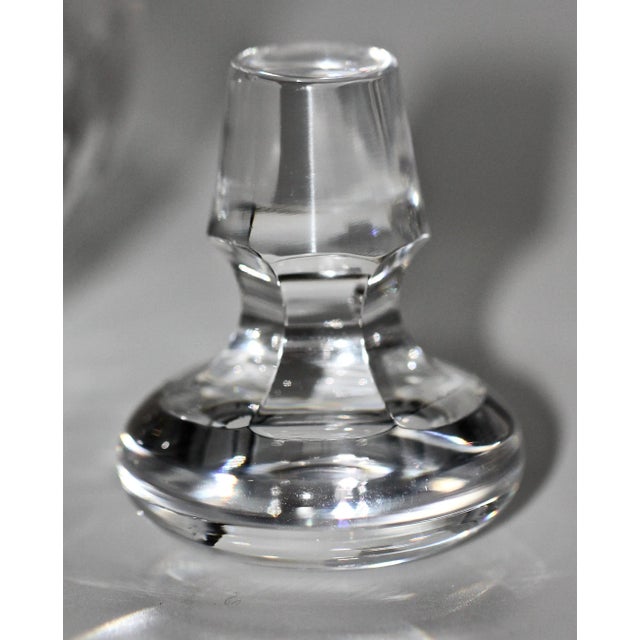 Transparent William Yeoward Crystal Decanter With Stopper For Sale - Image 8 of 10