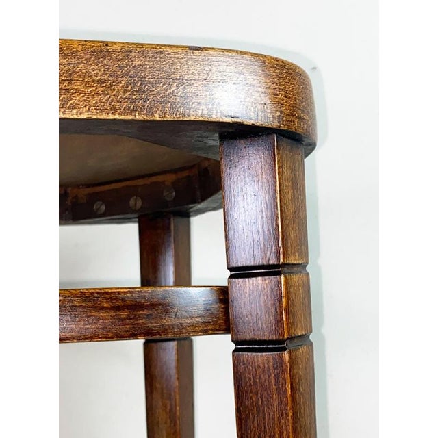 Stool attributed to Otto Wagner for Thonet, 1902 For Sale - Image 3 of 7