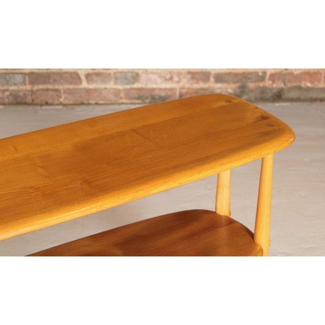 1960s Mid-Century Model 361 Baby Giraffe Windsor Trolley Bookcase in Elm and Beech from Ercol, 1960 For Sale - Image 5 of 11