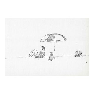 Hayward Cirker Tropical Beach Scene For Sale