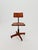 Bauhaus Swivel Office Chair in Wood by Stoll Giroflix, 1960s For Sale - Image 4 of 11