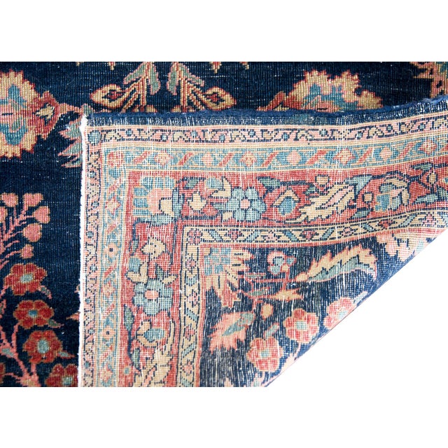 Persian Early 20th Century Persian Sarouk Rug For Sale - Image 3 of 14