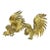 Set of 2 Mid 20th Century Brass Roosters For Sale