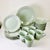 American Art Nouveau Americana Lenox French Perle Ironstone Dinnerware - Set of 23 For Sale - Image 3 of 18