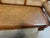 Wood Vintage British Colonial West Indies Cedrela and Caned Settee Sofa For Sale - Image 7 of 17