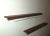 Narrow Danish Teak Shelves with Wall Lights, 1960s, Set of 2 For Sale - Image 9 of 9