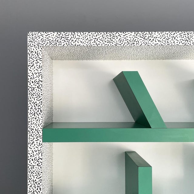 Ettore Sottsass Italian Modern Laminate Bookcase by Ettore Sottsass, 1981 For Sale - Image 4 of 18