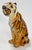 Ceramic Vintage Hand-Painted Italian Tiger Statue For Sale - Image 7 of 10