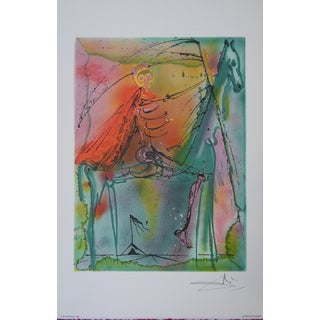 Salvador Dali, Les Chevaux, Le Cheval de la Mort, Lithograph For Sale