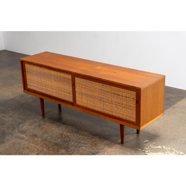 Mid-Century Modern RY 26 Sideboard in Teak and Cane by Hans Wegner Ry Møbler, 1960s For Sale - Image 3 of 18