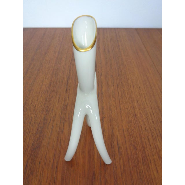 Gold Filigree Porcelain Vase from Lindner, Germany, 1960s For Sale - Image 8 of 18