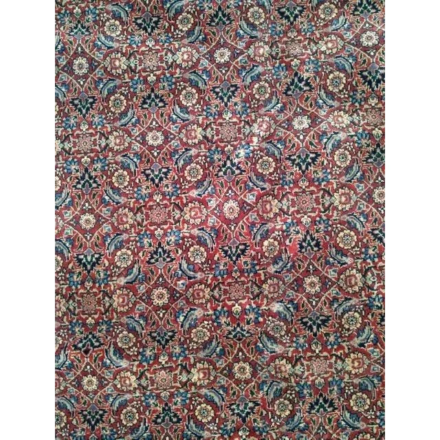 Persian Square Indo Persian Ferahan Rug - 12' X 12'2" For Sale - Image 3 of 7