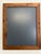 Hollywood Regency Embossed Faux Bamboo Wood Wall Mirror For Sale - Image 11 of 11