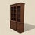 Wood 1960s Drexel Triune Mahogany Hutch Cabinet With Arched Display Doors For Sale - Image 7 of 18