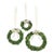 Boxwood Wreaths With Sheer Ribbon For Sale