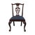 Chippendale High End Vintage Solid Mahogany Traditional Chippendale Style Dining Side Chair 102488 For Sale - Image 3 of 10