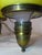 Large Vintage 3-Light Chandelier in Brass, Iron, and Glass, 1970s For Sale - Image 9 of 18