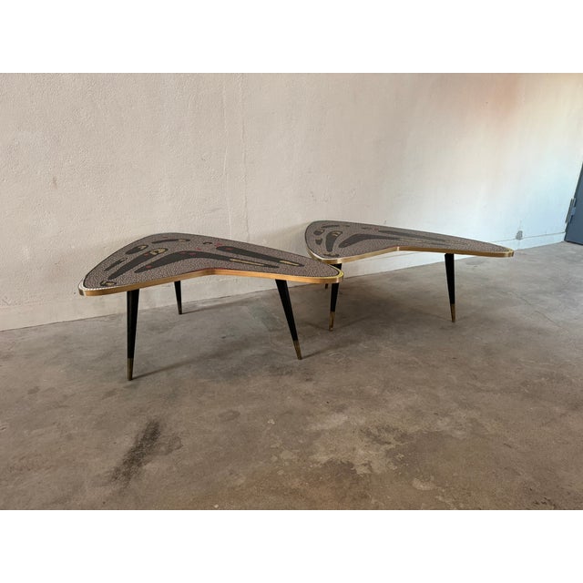 Mosaic Table by Berthold Müller-Oerlinghausen, 1950s For Sale - Image 10 of 13