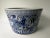 Chinese Blue and White Fish Bowl Planter For Sale - Image 4 of 9