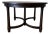 Canterbury Reclaimed Elm Dining Table – Rich Walnut Finish For Sale