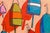 Abstract Buoys by James Mattison, 36x48, Oil on Wood Canvas, 2024 For Sale - Image 3 of 4