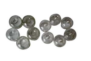 Medical Suction Cups, 1930s, Set of 10