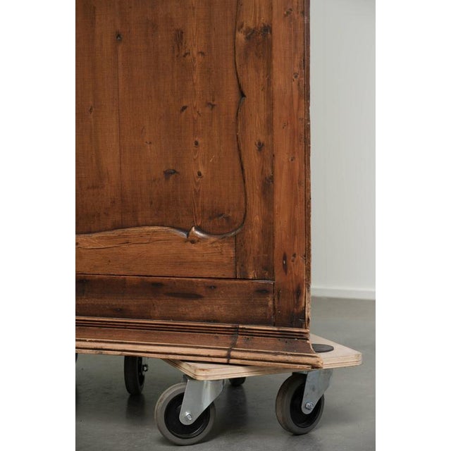 Dutch Pine Corner Cabinet For Sale - Image 11 of 13