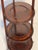 1910s Antique Plate or Plant 3 Tiered Stand With Inlay For Sale - Image 5 of 5
