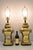 Vintage Chinoiserie Chinese Ginger Jar Brass Plated Metal Table Lamps - A Pair For Sale - Image 12 of 14