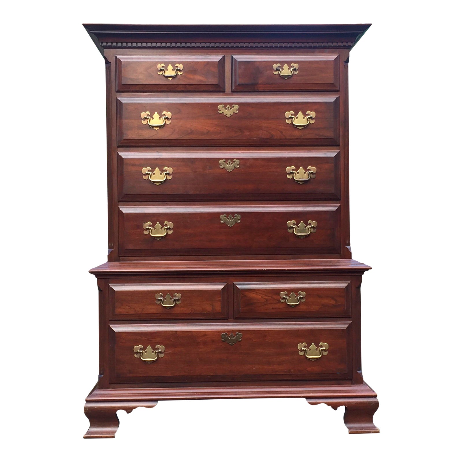 Pennsylvania House Tall Cherry Dresser Chairish