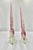Mid 20th Century Pair of Vintage Italian Murano Pink Blown Glass Pheasant-Form Bird Sculptures For Sale - Image 5 of 6