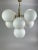 9-Flame Sputnik Chandelier in Opaline Glass from Kaiser Leuchten, 1960s For Sale - Image 12 of 12