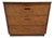 Lane Furniture Walnut Three Drawer Chest of Drawers Dresser For Sale
