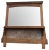 Mirror with Shelf in Oak and Marble, 1920s For Sale