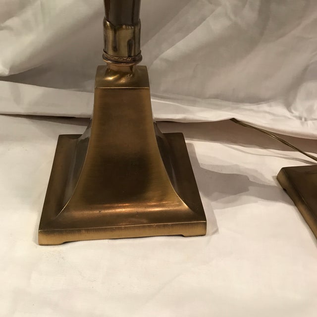 Victor Schreckengost Colonial Premier Art Deco Table Lamps - a Pair For Sale In Miami - Image 6 of 10