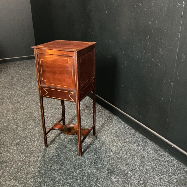 Wood Georgian Mahogany Cupboard, 1800s For Sale - Image 7 of 8