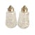 Vintage Waterford Crystal Silver Plated Salt and Pepper Shakers a Pair For Sale - Image 10 of 10