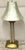Brass Floor Lamp with Cream Fabric Shade from Unbekannt, 1970s For Sale - Image 9 of 9