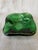 Chunky 60's Blenko Style Green Glass Catchall Ashtray For Sale - Image 12 of 15