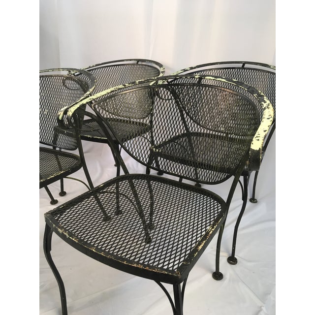 1960s Vintage Salterini Italian Outdoor Chairs - Set of 4 ...