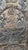 1920s Antique Moonlight Carved Buddha Door Panel Seated Buddha on Lotus Wood Wall Art Meditation 83x36 For Sale - Image 5 of 9