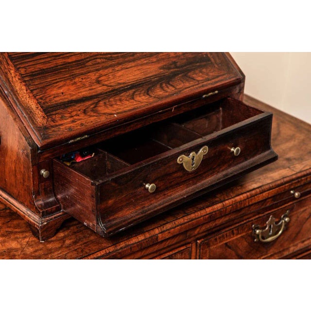 Brown George I Padouk Dressing Mirror For Sale - Image 8 of 10