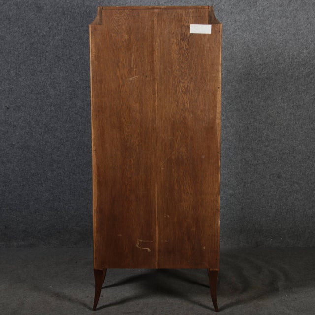 Vintage Art Deco Display Cabinet in Walnut, 1920s For Sale - Image 18 of 18