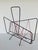 Vintage Metal Magazine Rack, 1950s For Sale - Image 16 of 18
