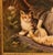 Samuel Koch, Playful Kittens, 20th Century, Oil on Wood, Framed For Sale - Image 3 of 9
