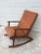 Vintage Mid-Century Modern Walnut Rocking Chair For Sale - Image 4 of 11