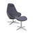 Set of Fabric Cocoon Armchair and Ottoman by Thomas Pedersen for Varier For Sale - Image 16 of 16